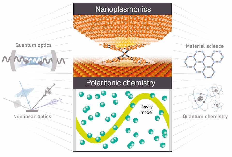 Review article in Nanophotonics on Strong-coupling in Quantum Photonics and Quantum Chemistry